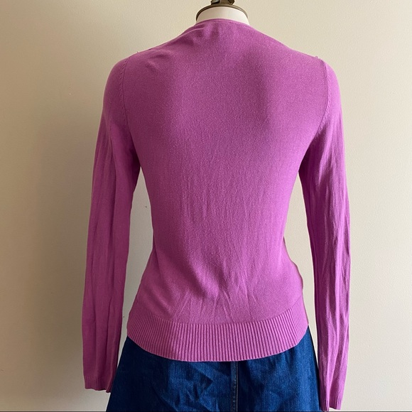 GAP Sequined Purple Cardigan - Picture 2 of 8